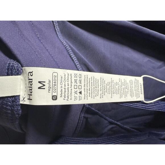 NWT Halara High Waisted Contrast Mesh 2-in-1 Pocket Midi Flare Casual Skirt - M - Picture 6 of 12